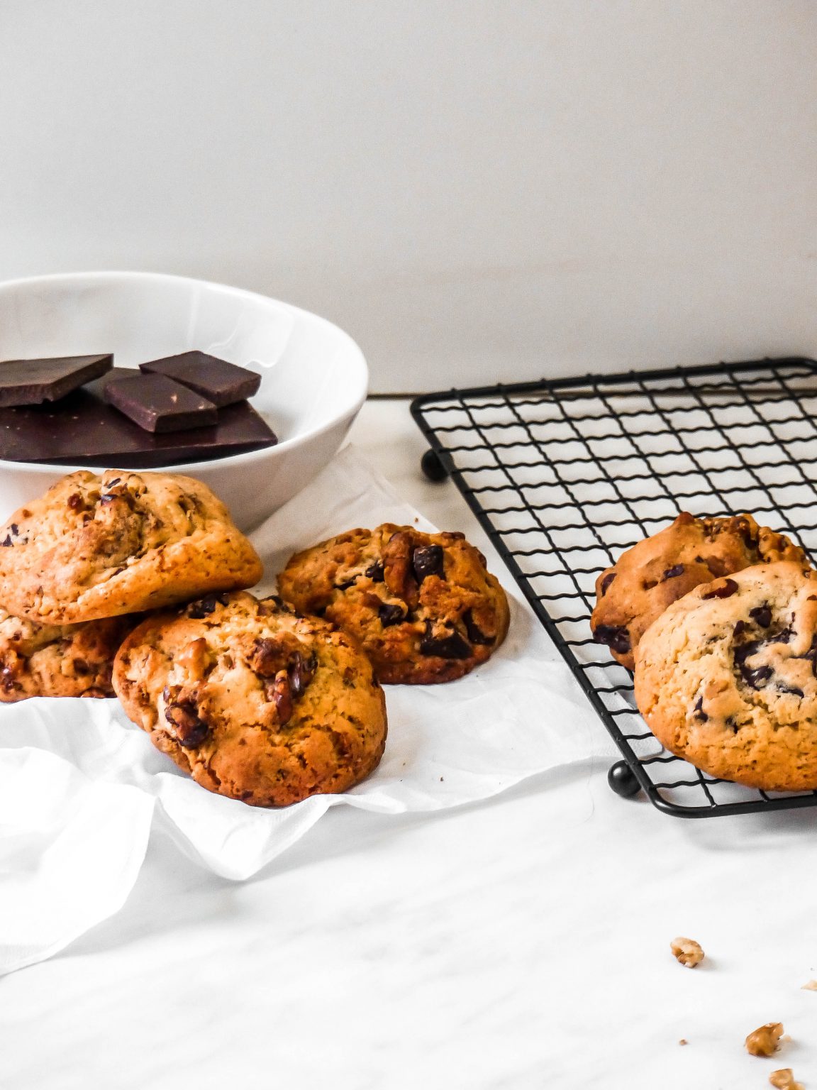 Walnuss-Rosinen-Cookies - Anna Lee EATS.